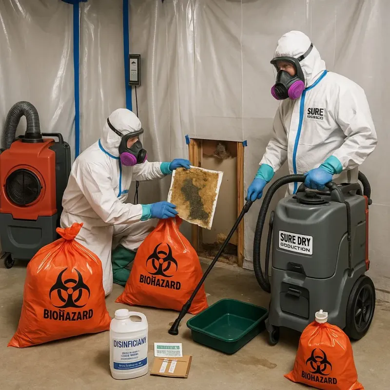 Contaminated Water Handling Protocols process in Bellwood, IL