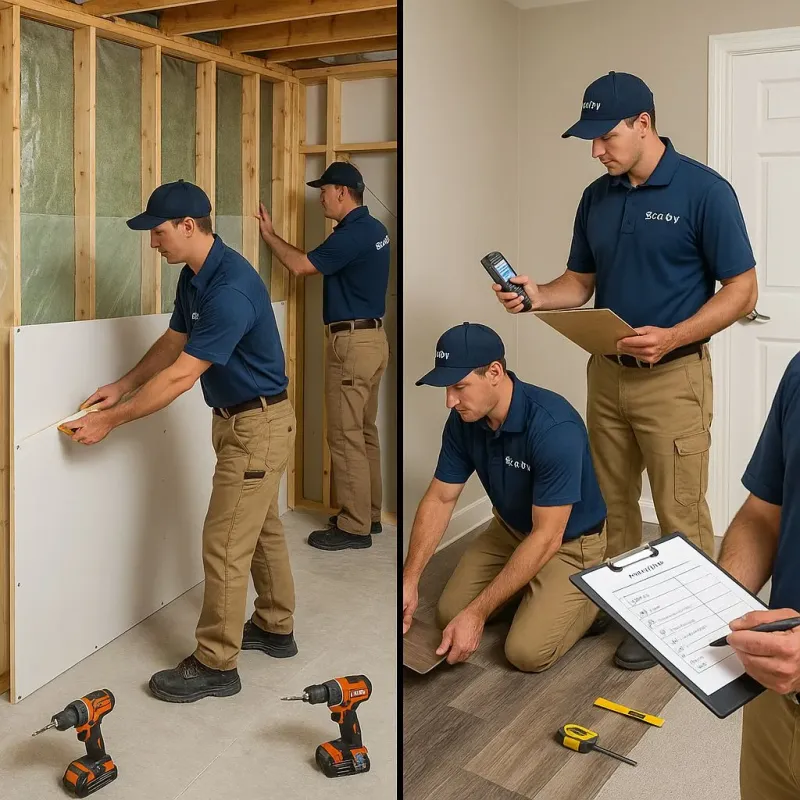 Repairs and Reconstruction process in Bellwood, IL